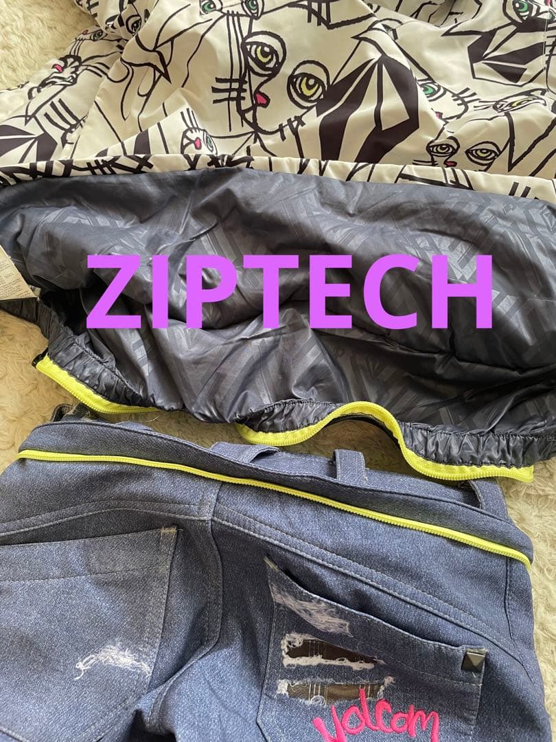 ボルコム　CAT ジャケット　スキニーパンツ　セット　JAMIE LYNN 猫