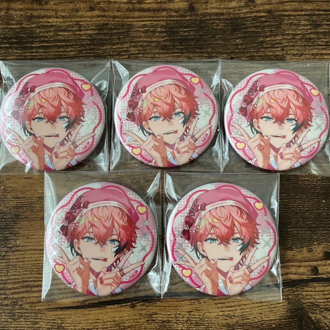 にじさんじ ぎゃうるふ 缶バッジ ぎゃう 赤城ウェン セット