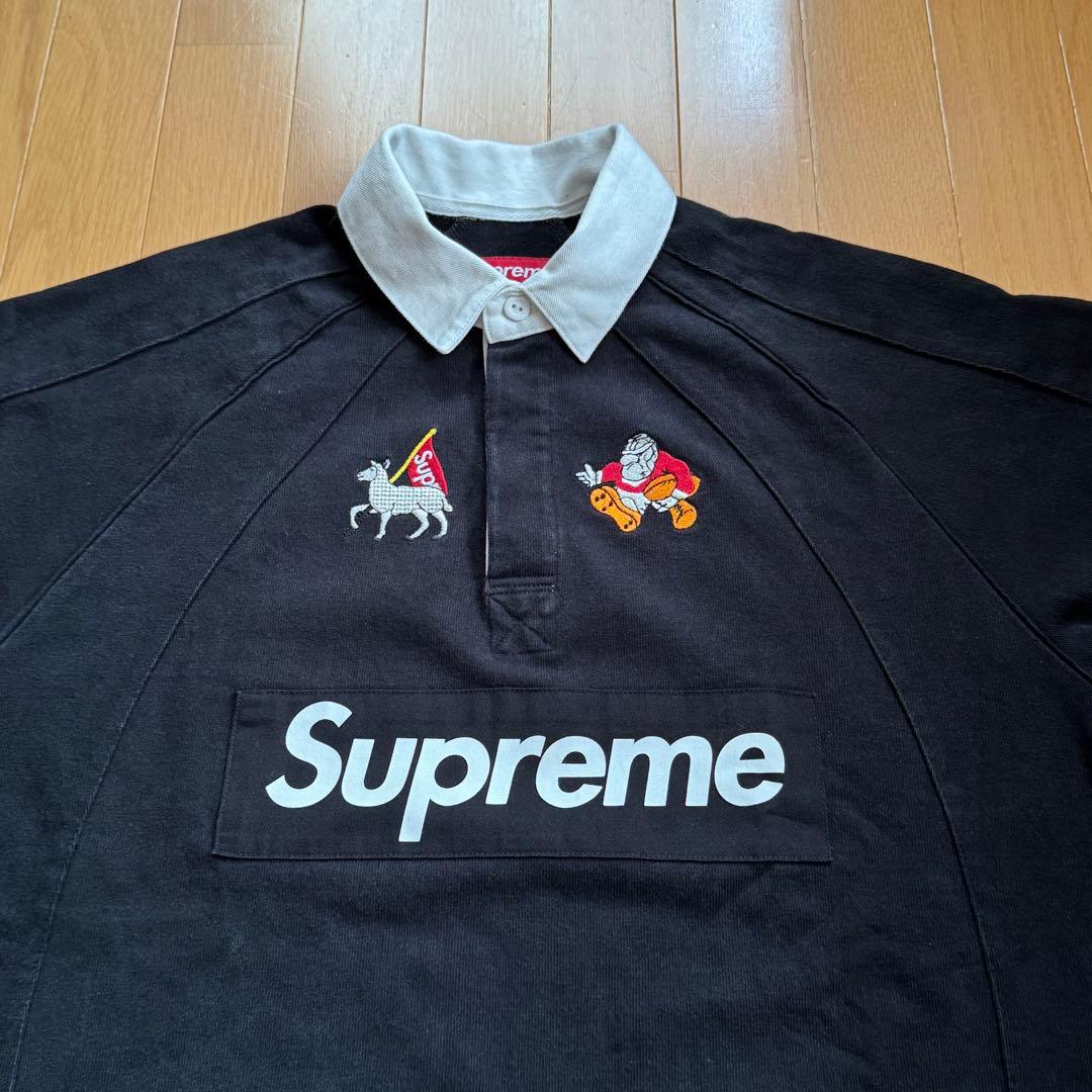 ウェア Supreme S/S Rugby \"Black\"