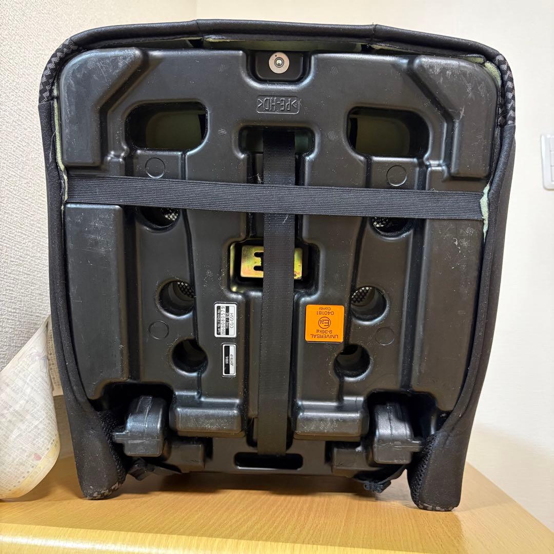 コンビ ジョイトリップ エアスルー GG EN ブラック ジュニアシート