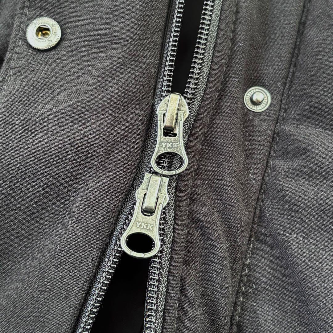 ルイルエブティック ウエストフィットロングダウンコート フォックス マット黒 M