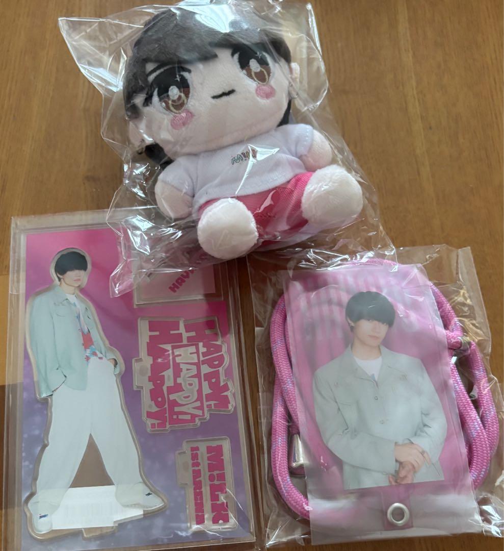 M!LK 佐野勇斗 ぬいぐるみグッズ3点セット売り 8/3まで値下げ⚠️商品