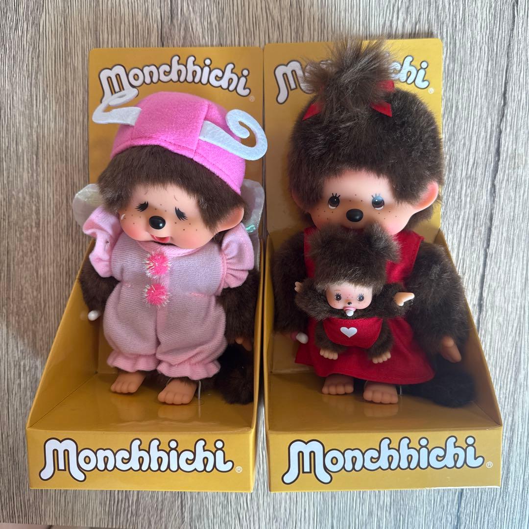 50周年 モンチッチ展限定 リバイバル マザーケア ちょうちょ 2体セット