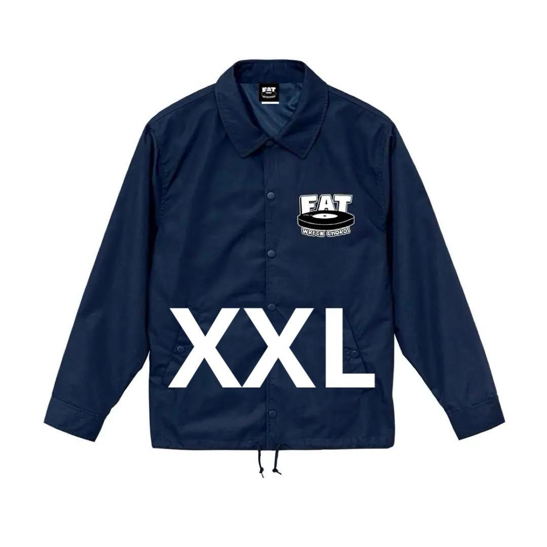 FAT WRECK CHORDS コーチジャケット hi standard 紺 - メルカリ