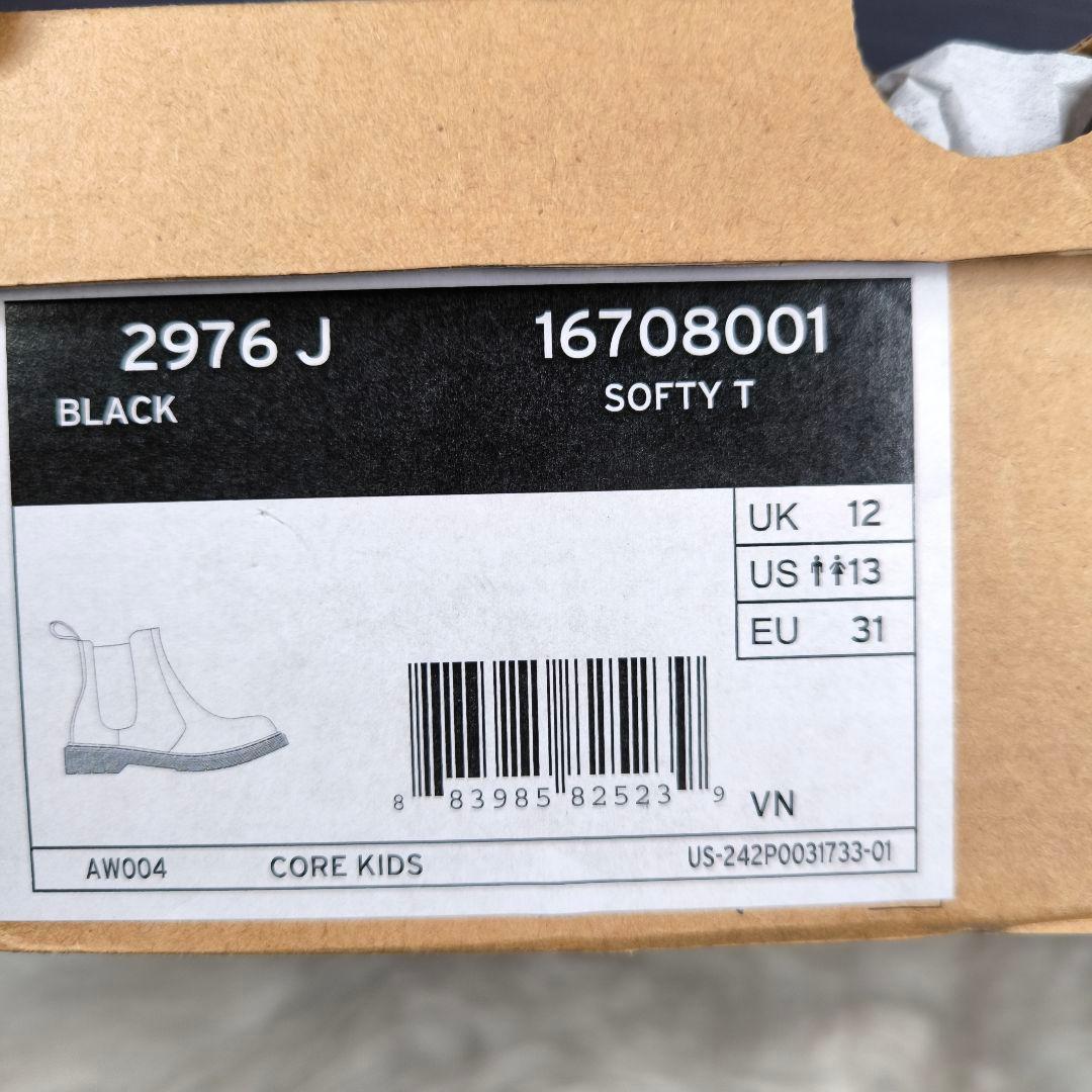 美品【ドクターマーチン】2976J サイドゴアブーツ 19cm サイドジップ 黒