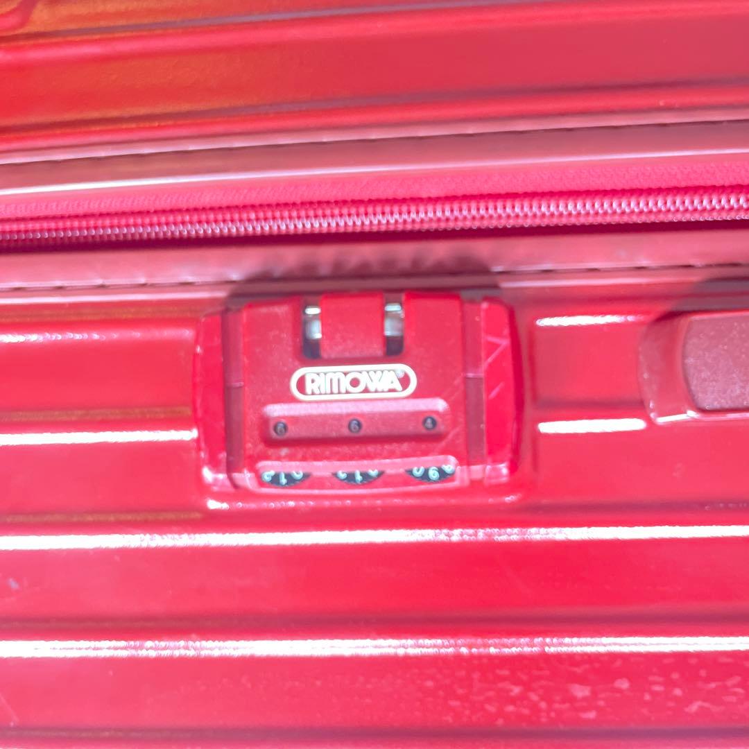 お探しの方　廃盤　リモワ　サルサ赤　63L