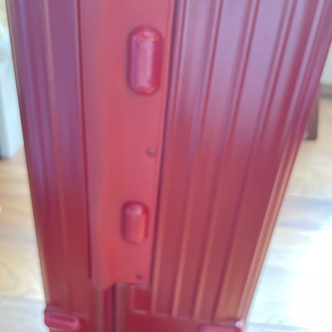 お探しの方　廃盤　リモワ　サルサ赤　63L