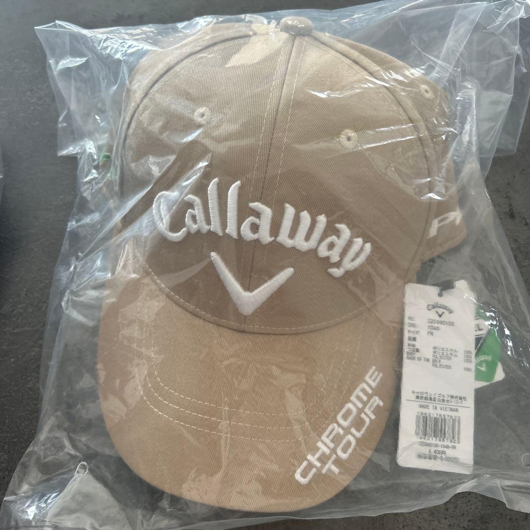 Callaway ニット アウター、キャップ セット販売