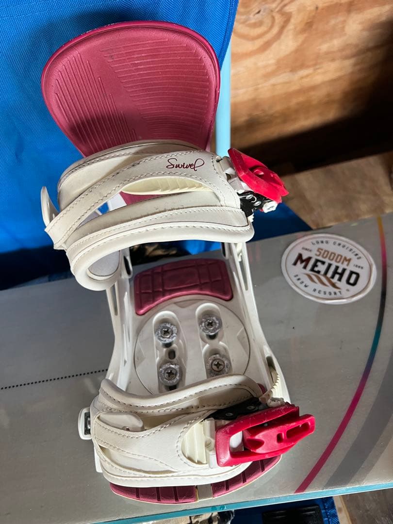 FLOW スノーボード 139cm Swivel スノーボードバインディング