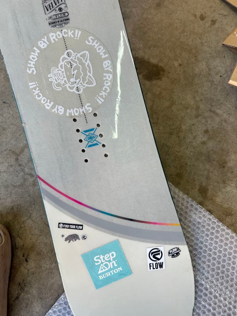FLOW スノーボード 139cm Swivel スノーボードバインディング
