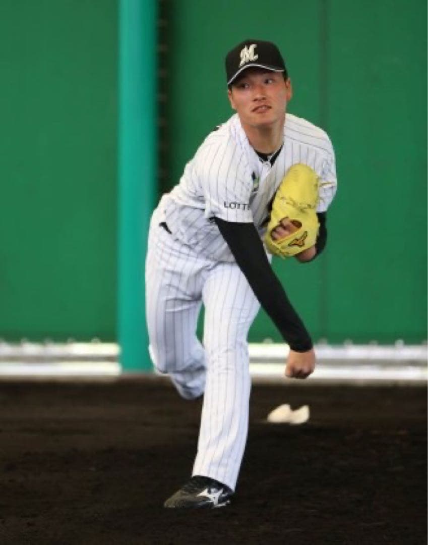 プロ支給品 実使用 岩下大輝 千葉ロッテマリーンズ ミズノプロ 投手