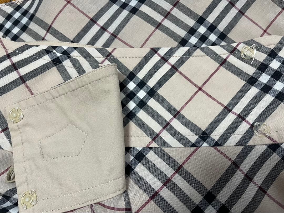 美品✨バーバリー ブルーレーベル ラップ　ミニ　スカートノバチェック サイズ38