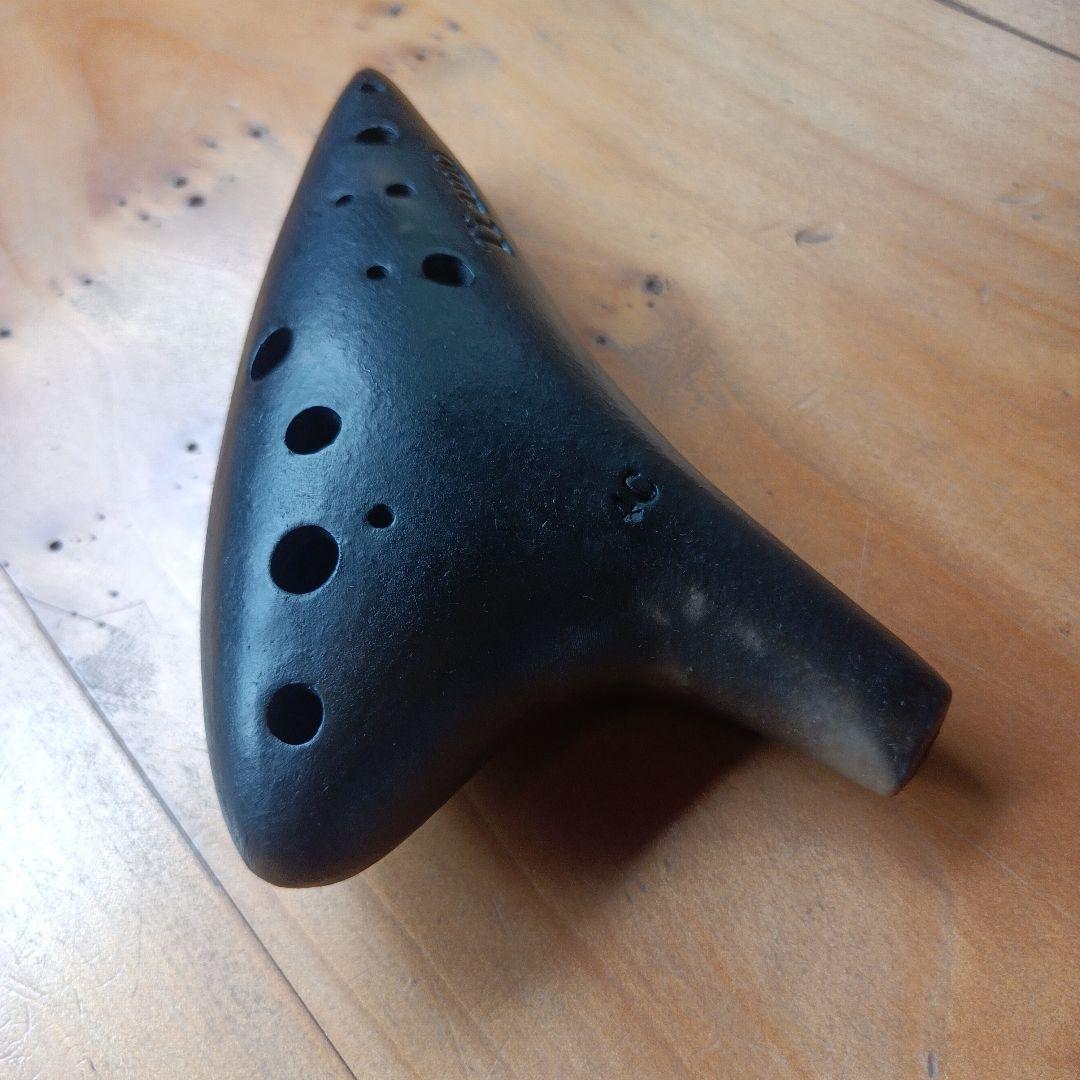 ティアーモオカリナ 4C アルトＣ 黒陶プロモデル 13穴 週末タイムセール