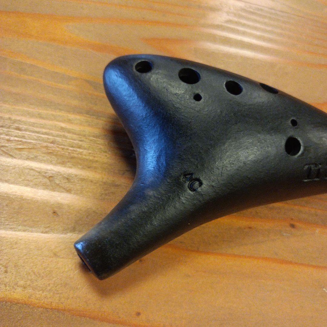 ティアーモオカリナ 4C アルトＣ 黒陶プロモデル 13穴 週末タイムセール