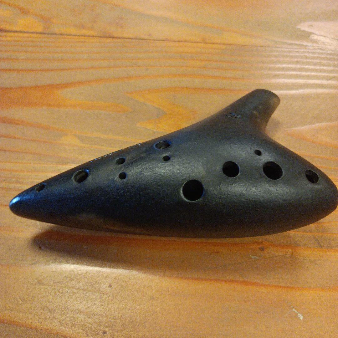 ティアーモオカリナ 4C アルトＣ 黒陶プロモデル 13穴 週末タイムセール