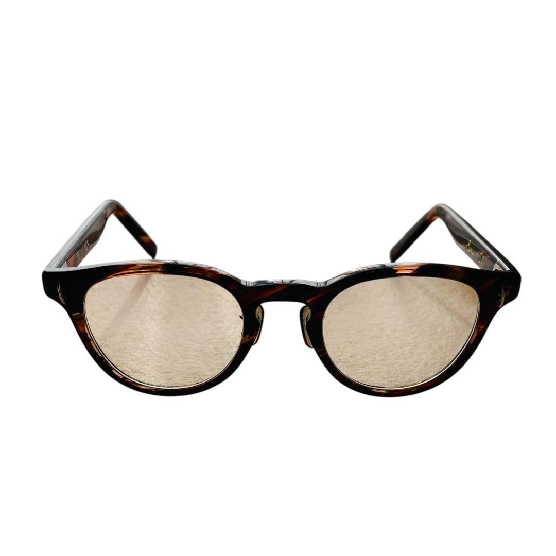 良品 金子眼鏡 泰八郎謹製 PremierVIII ブラウン サングラス