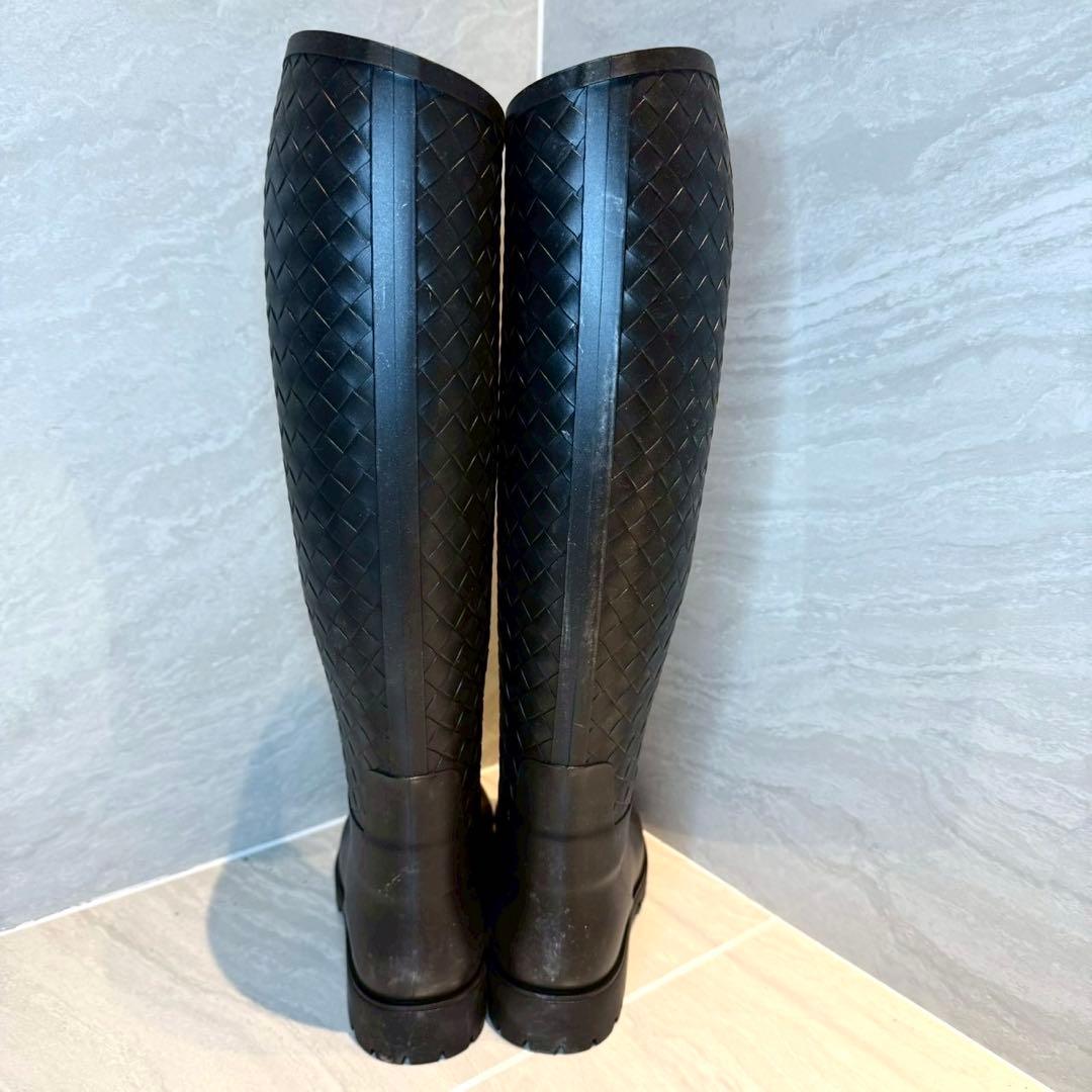 リ*ン様 【美品】 BOTTEGA VENETA ロングブーツ レインブーツ　3