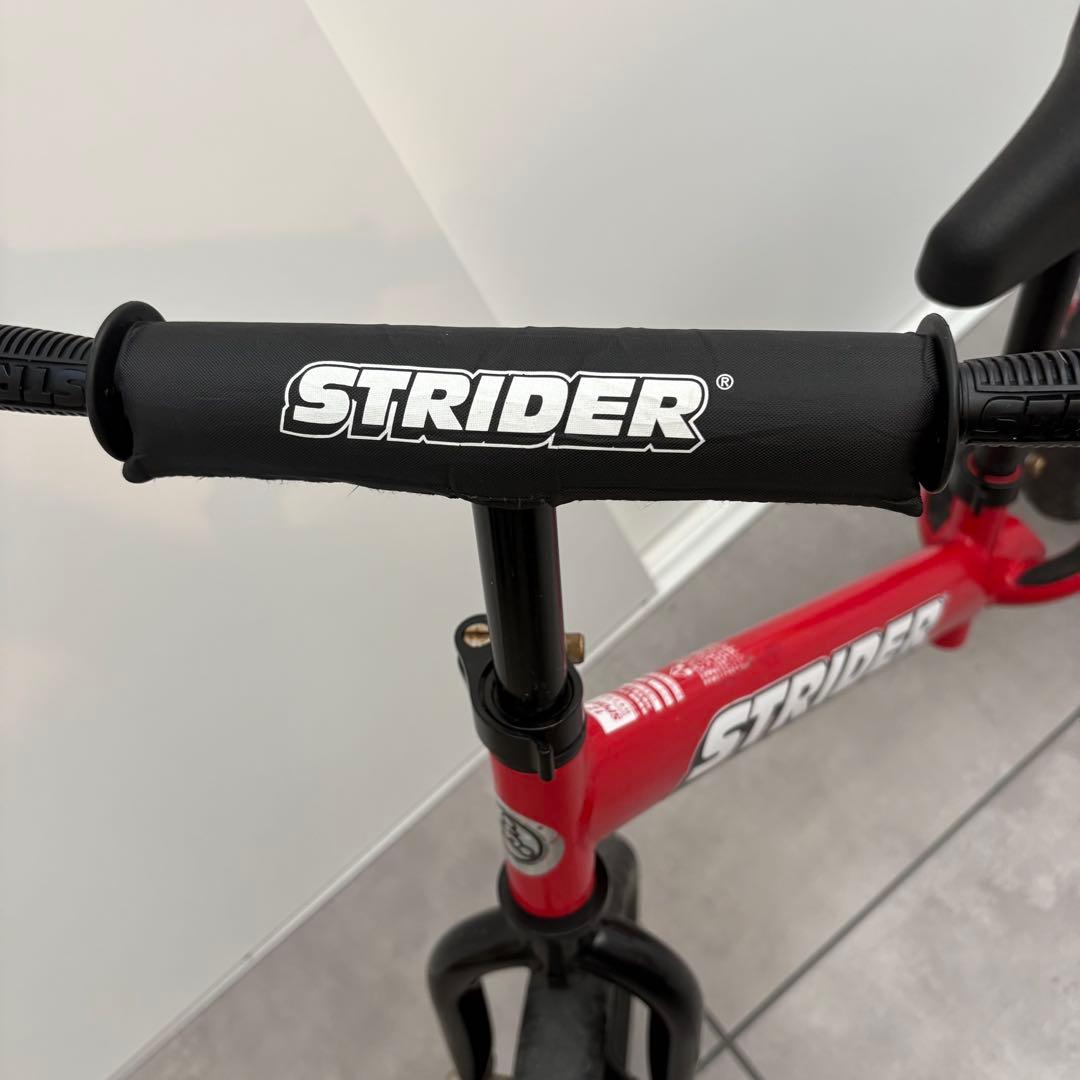 【美品】STRIDER 12 バランスバイク 赤　スポーツタイプ　レッド