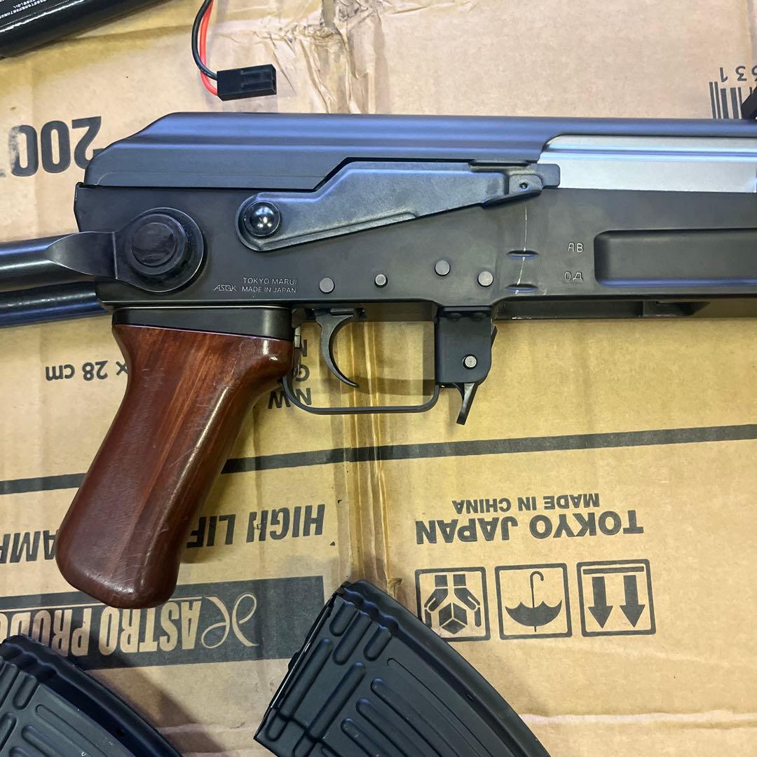 東京マルイ 次世代電動ガン ak47n type3 バッテリー マガジン2本 東京