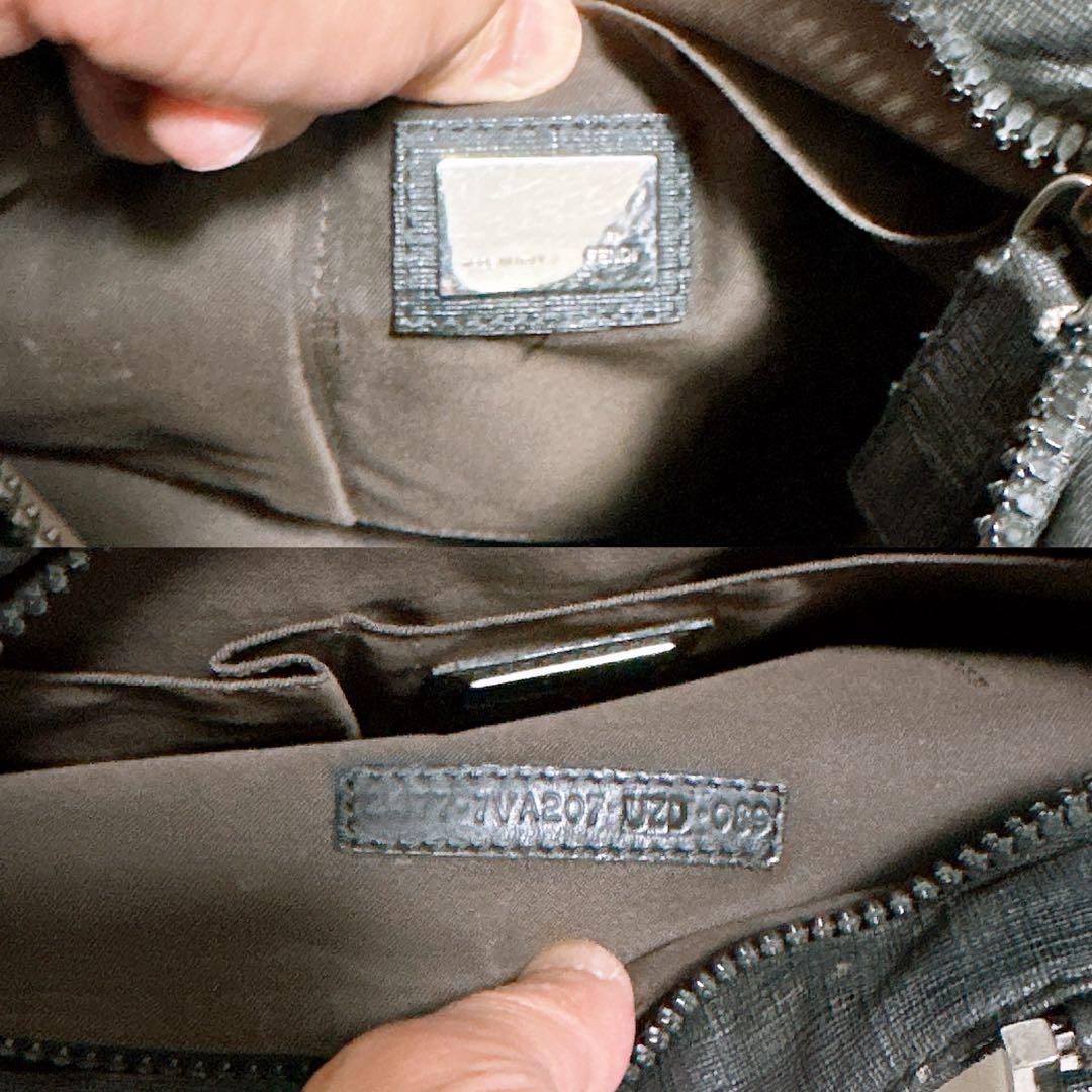 『格安』FENDI(フェンディ)ショルダーバッグ PVC ズッカ柄