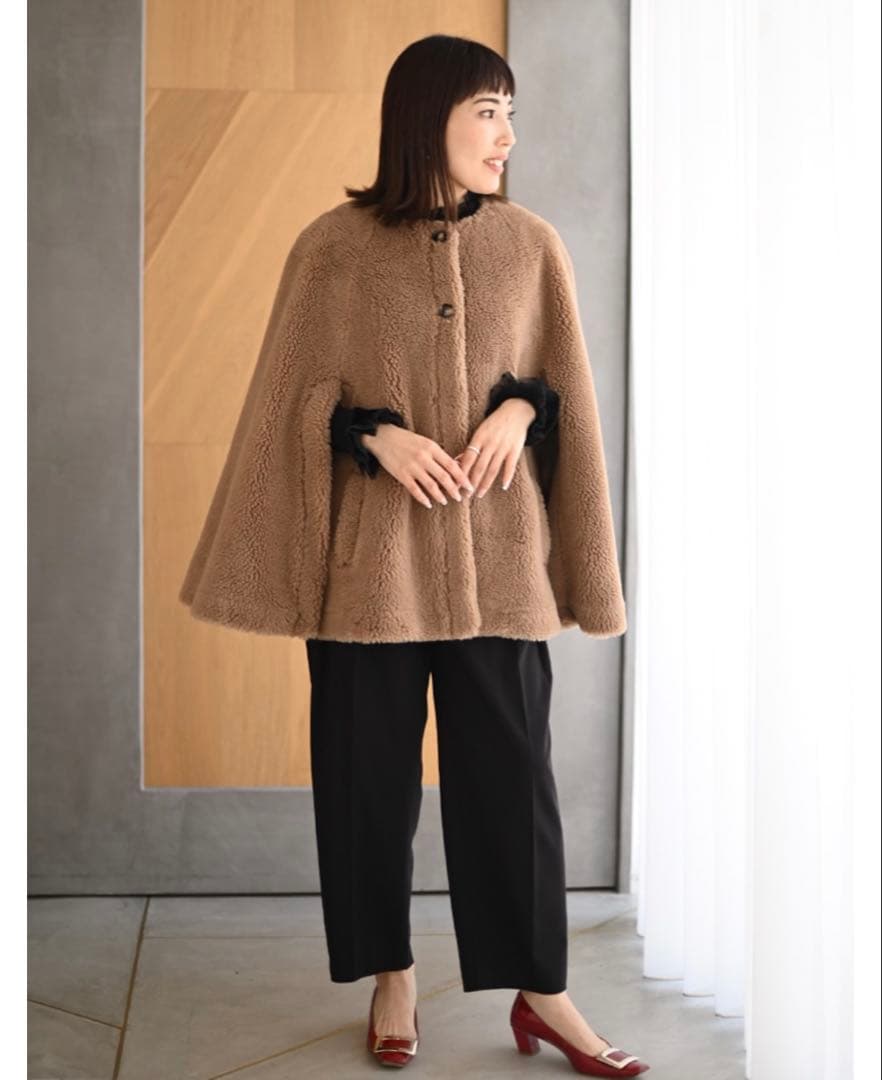 最終値下げ❗️トレフルプラスワン　クマケープ　ブラウン