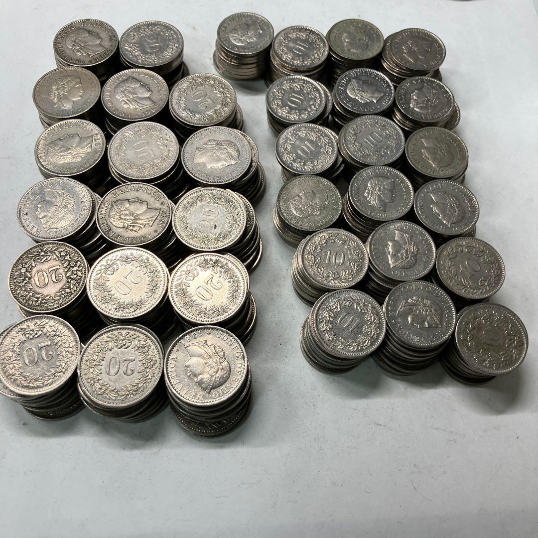 スイス 硬貨 10ラッペン 20ラッペン フラン まとめ売り - メルカリ