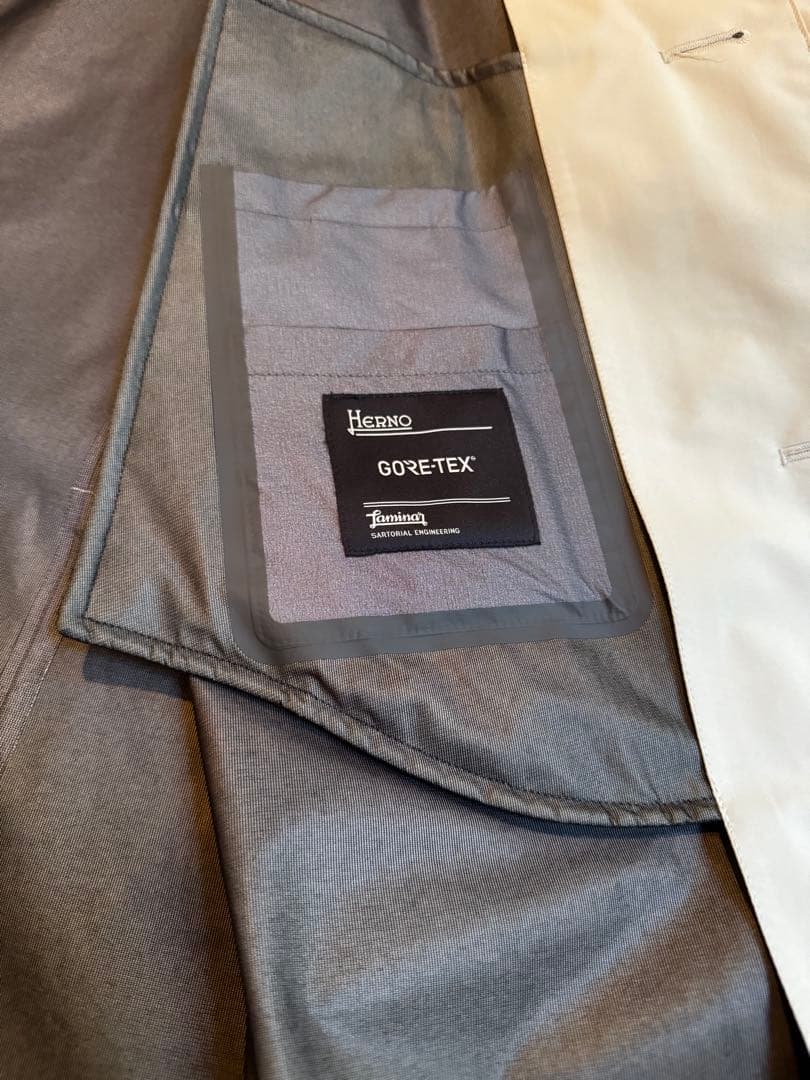 HERNO GORE-TEX ステンカラーコート サイズ50