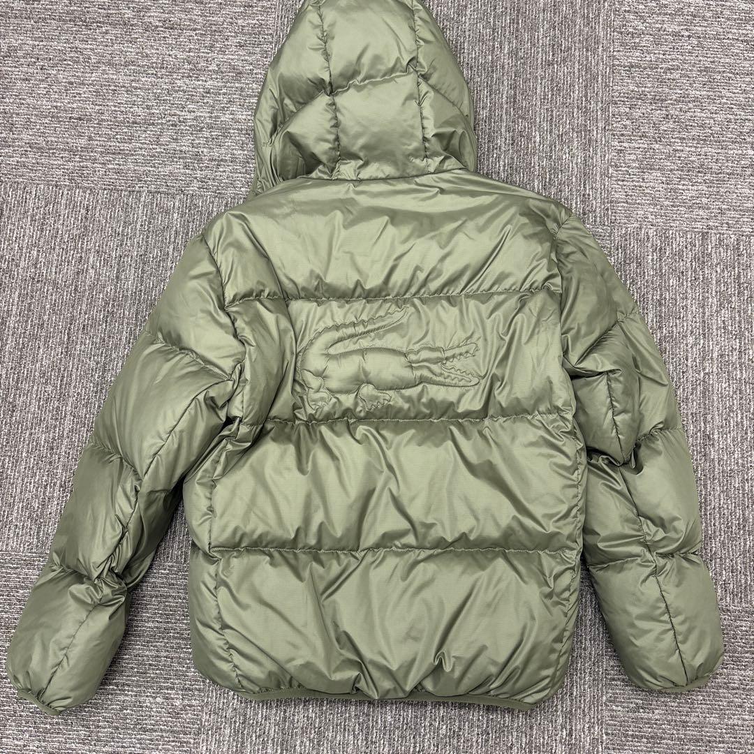 オリジナルファッション - LACOSTE フード付きダウンジャケット US S