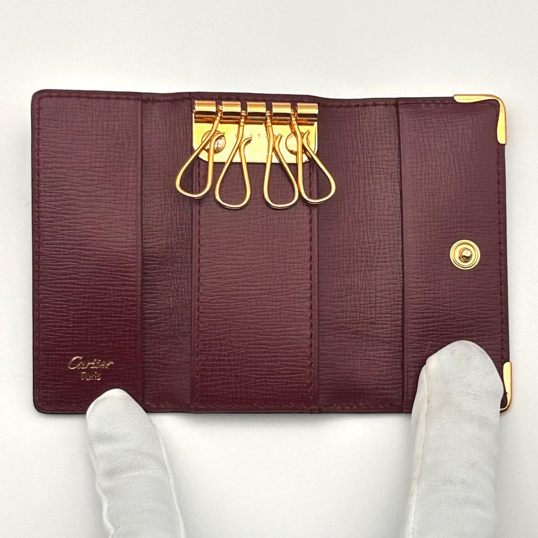 極美品✨ Cartier カルティエ キーケース マストライン 【カード付き】