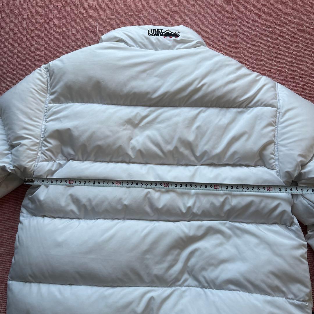 りょうこFIRST DOWN ダウンジャケット ホワイト