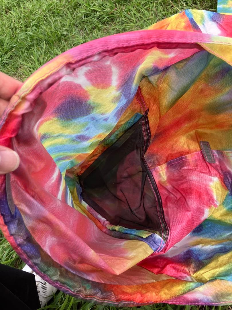 【1回使用のみの超美品】CHUMS タイダイ柄ワンポールテント