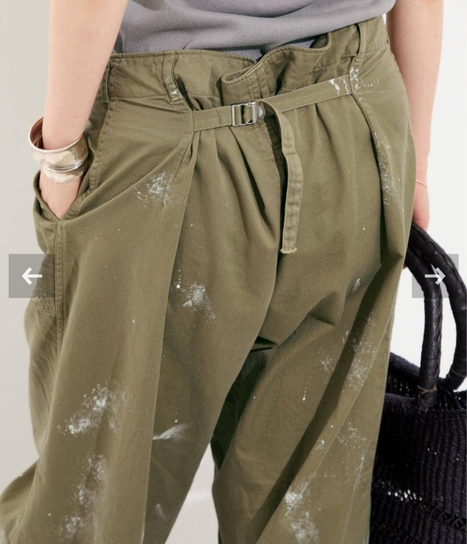 新品アパルトモン ATTICKBY JOHNBULL ミリタリーイージーパンツ