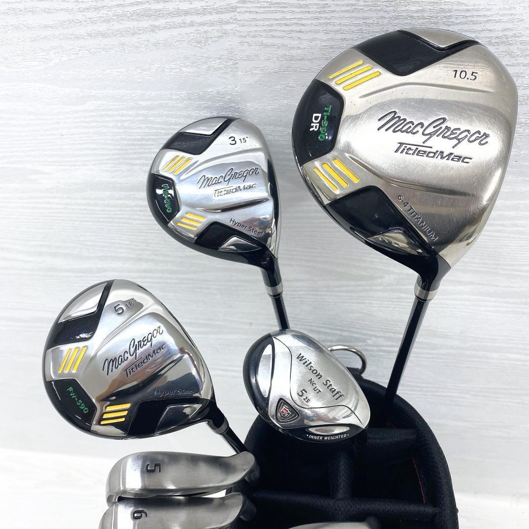 MacGregor マグレガー メンズ ゴルフ クラブ 初心者 セット R