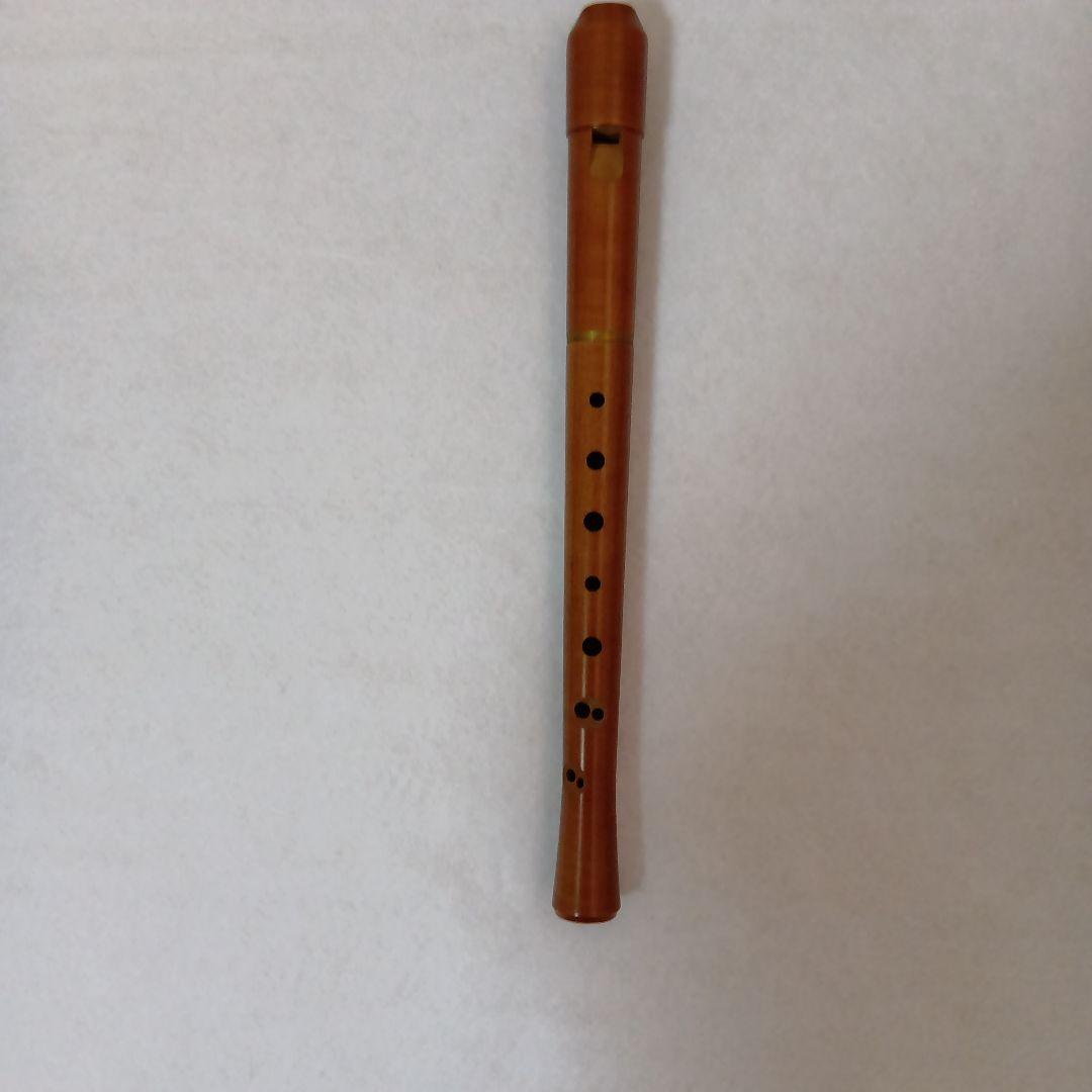 木製ソプラノリコーダー ケース付き