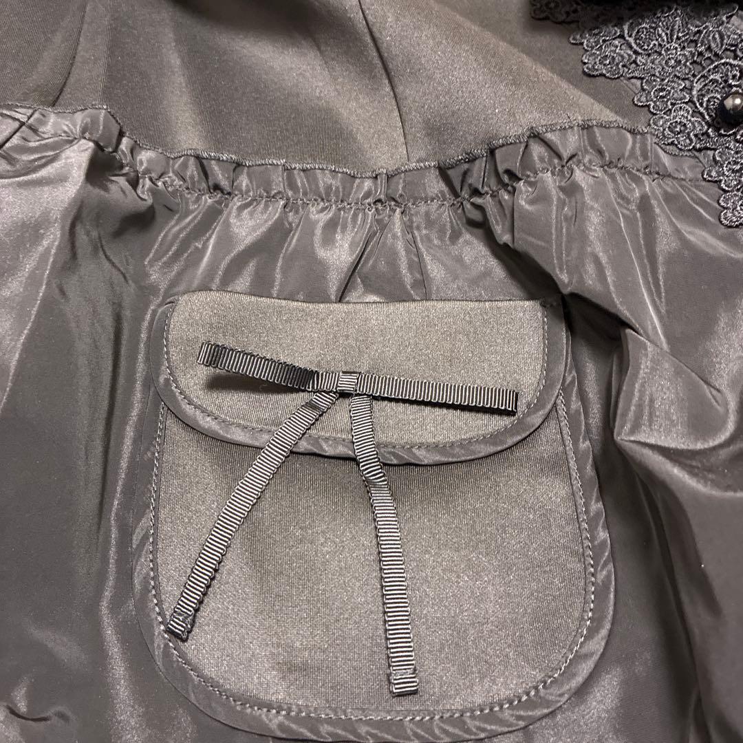 スーパービューティー☆44☆ 新品ダンボールニットとタフタ切り替えのコート