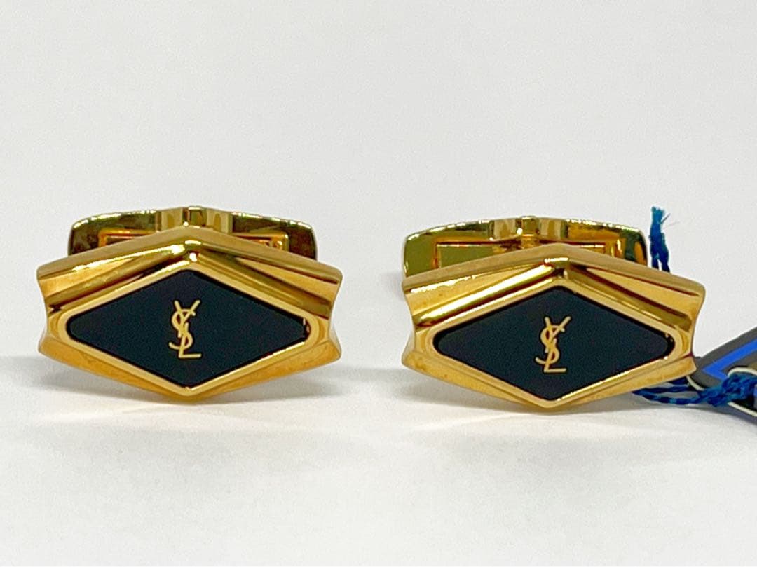 Yves Saint Laurent カフス オニキス No.2244 - メルカリ