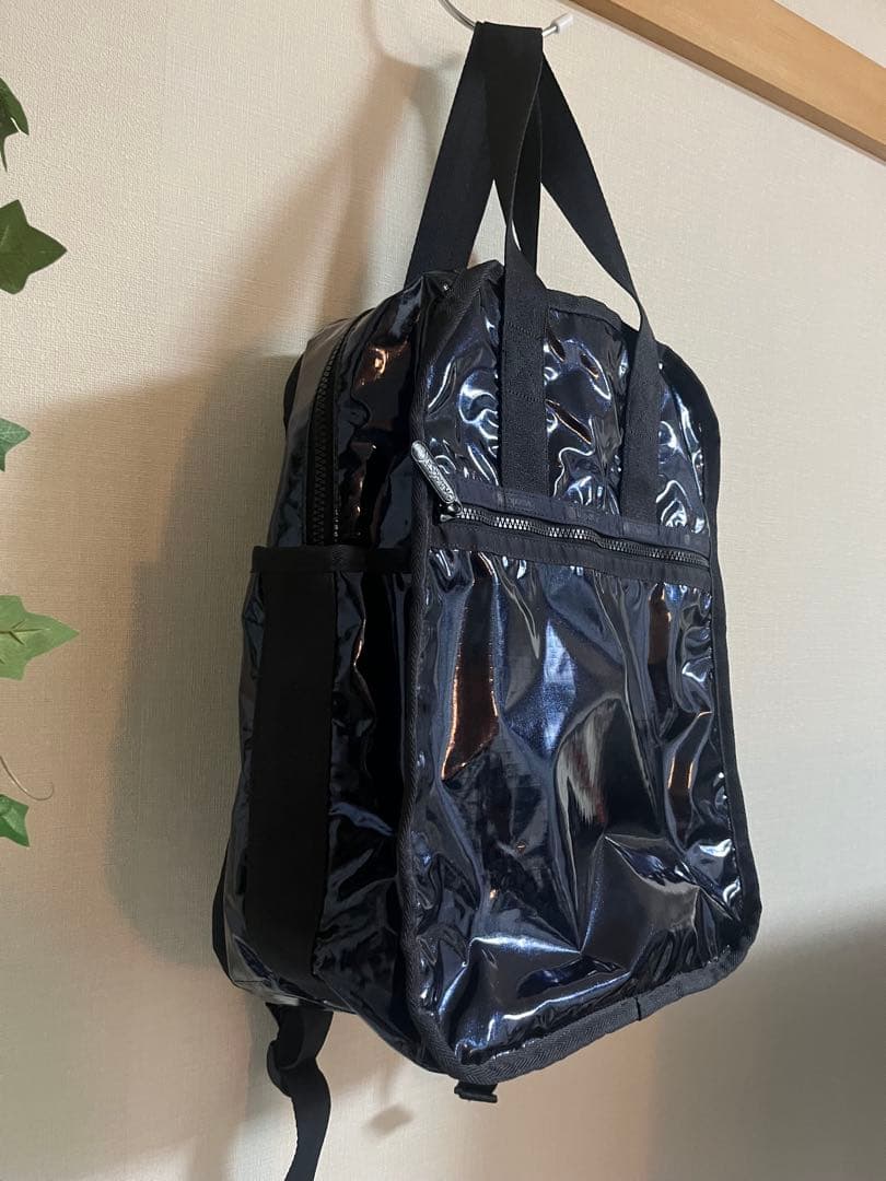 ［美品］レスポートサック×ひとりっぷ アーバンエディターズバックパック！ネイビー