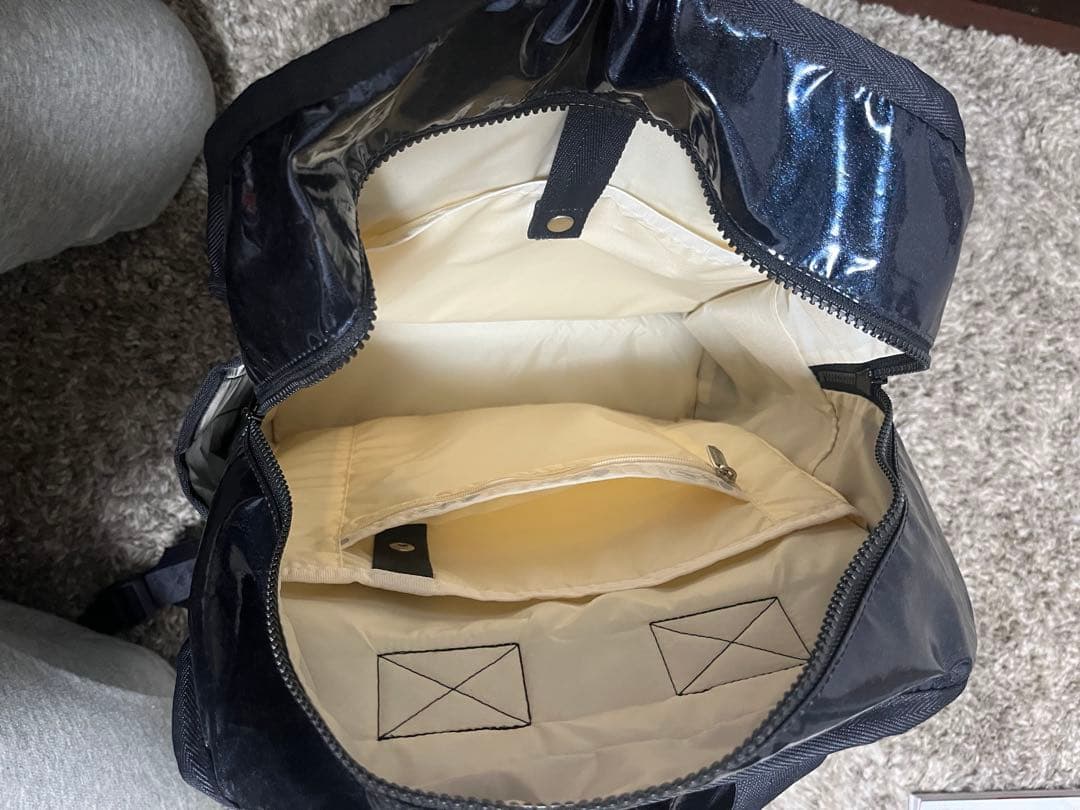 ［美品］レスポートサック×ひとりっぷ アーバンエディターズバックパック！ネイビー