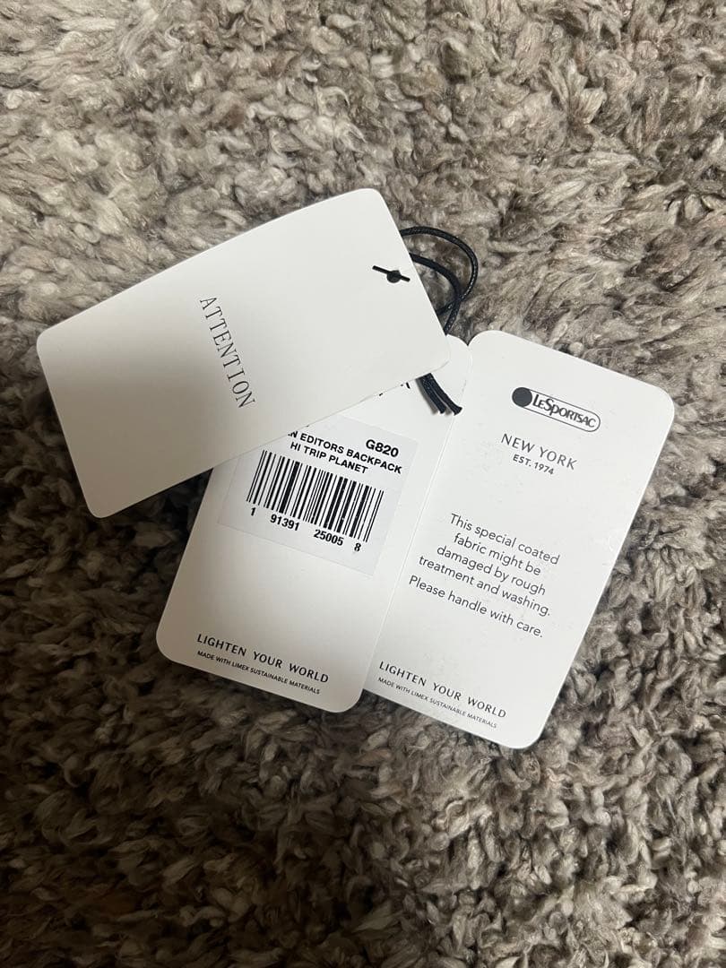 ［美品］レスポートサック×ひとりっぷ アーバンエディターズバックパック！ネイビー