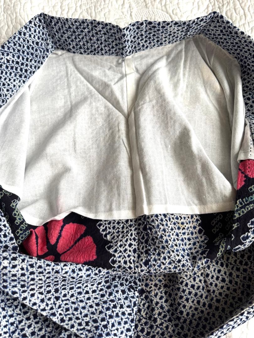 粋な大人の浴衣◆有松絞り 花間道