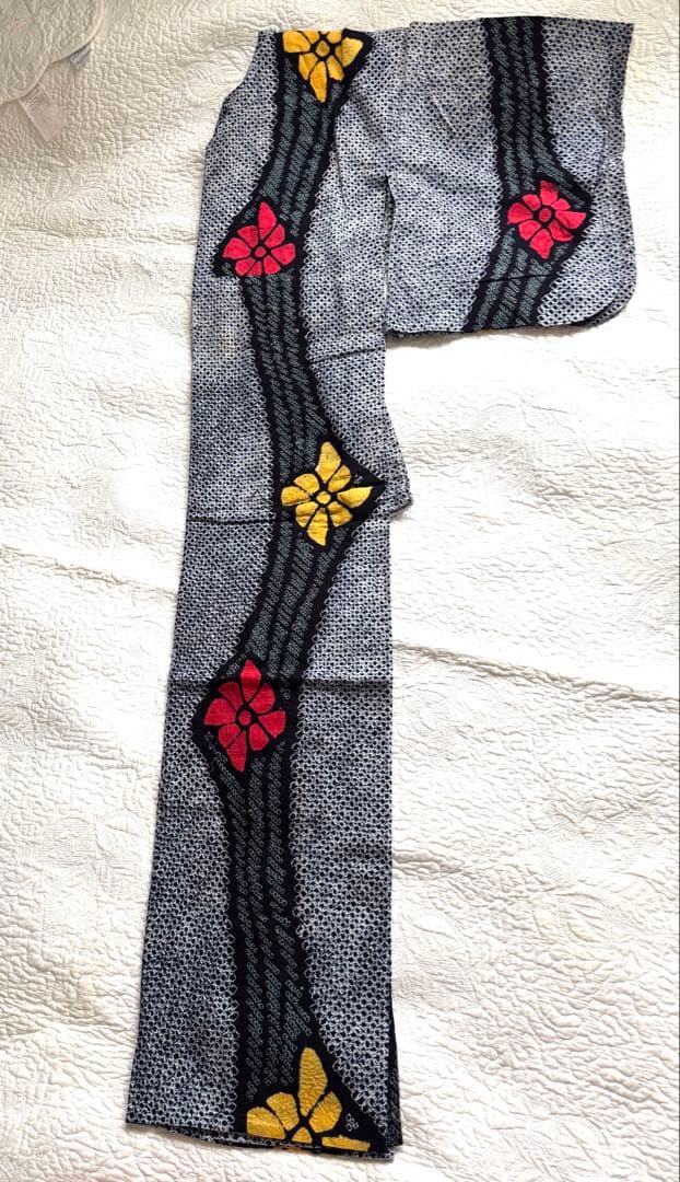 粋な大人の浴衣◆有松絞り 花間道