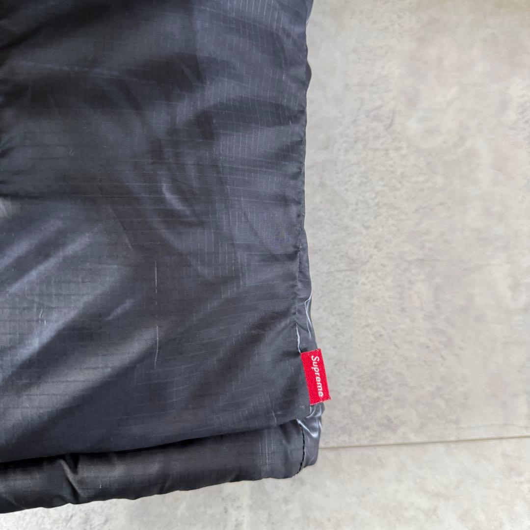 Supreme ノースフェイス　ダウンジャケット　ヌプシ　黒　M 騙し絵ヌプシ