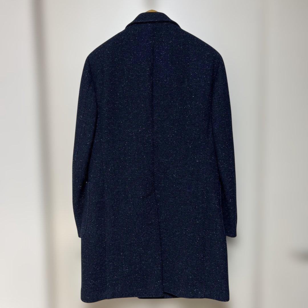 LARDINI ダブルブレストチェスターコート