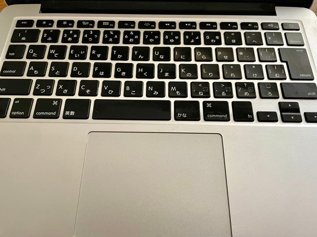 MacBook本体 MacBook Pro Retina, 13-inch, Mid 2014