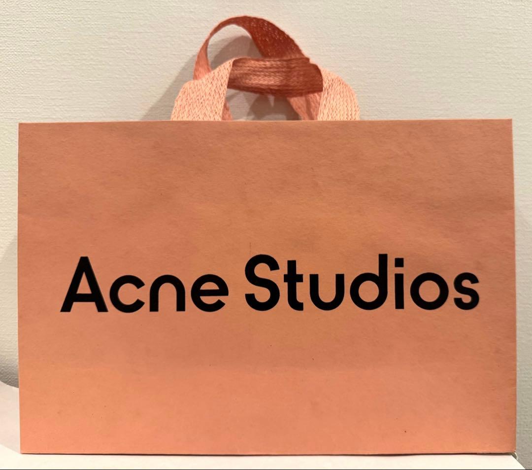 【Acne Studios】新品/未使用 フリンジウールスカーフ・ブラック