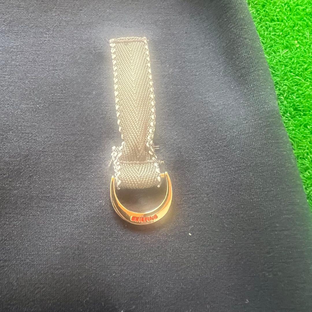 ブリーフィング ゴルフ 3Dロゴ ワンピース ネイビーM モックネック