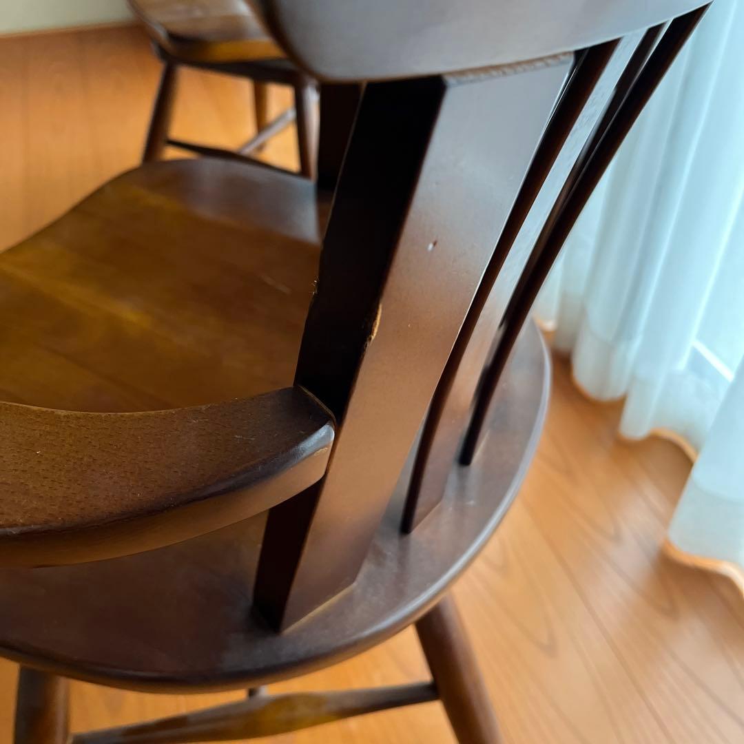 カリモク　karimoku 回転椅子　③