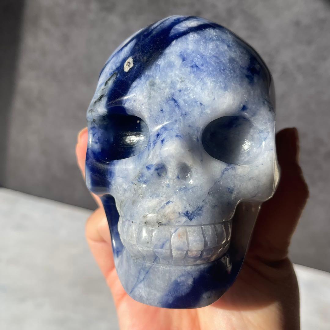 送料無料 ソーダライト ドクロ スカル UVライト