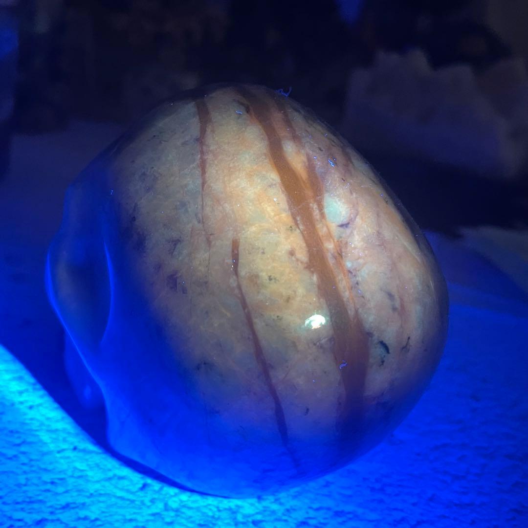 送料無料 ソーダライト ドクロ スカル UVライト