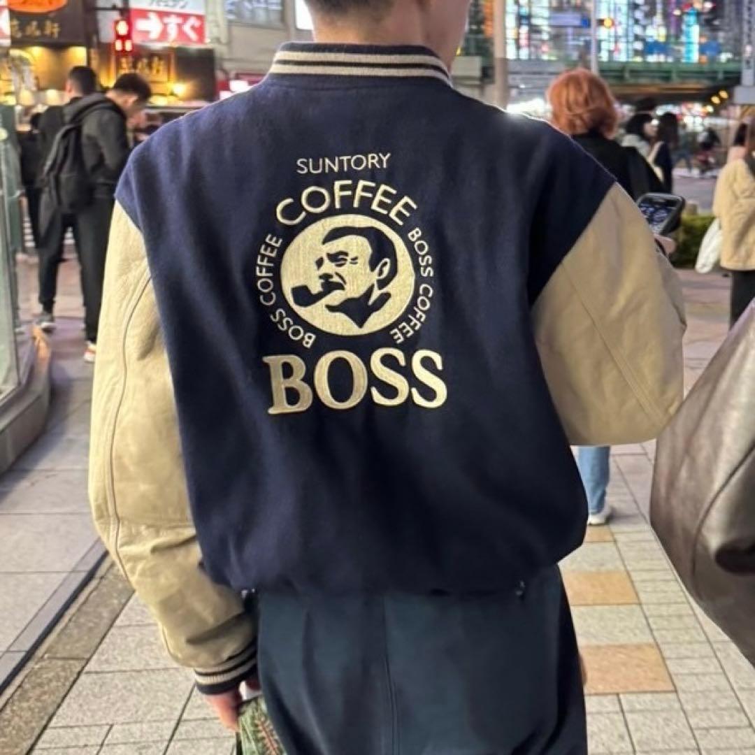 ボ*ヌ様 【激レア】BOSS 非売品スタジャン - メルカリ